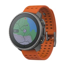 Smart Watch Suunto GPS vertical titanium solar canyon - Laranja