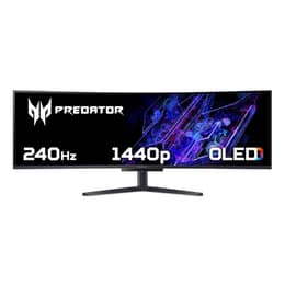 49-inch Acer Predator X49X 5120 x 1440 OLED Monitor Preto