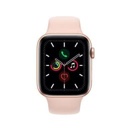 Apple Watch (Series 5) 2019 GPS 40 - Alumínio Rose gold - Bracelete Solo Rosa