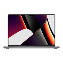 MacBook Pro 16" (2021) - M1 Max da Apple com CPU 10‑core e GPU 32-Core - 64GB RAM - SSD 8000GB - Ecrã padrão - AZERTY - Francês