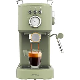 Máquinas de Café Espresso Sem cápsulas Cecotec Power Espresso 20 Retro Green 1,2500L - Verde