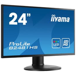 24-inch Iiyama ProLite B2480HS-B2 1920 x 1080 LCD Monitor Preto