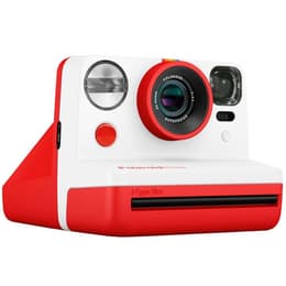 Instantânea - Polaroid Now i-Type 009032 Vermelho/Branco + Lente Polaroid Autofocus 35-40mm f/1.2