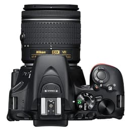 Reflexo D5600 - Preto + Nikon AF-S DX Zoom-Nikkor 18-55mm f/3.5-5.6G f/3.5-5.6