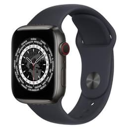 Apple Watch Series 7 (2021) GPS + Celular 41 mm - Titânio Preto sideral