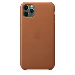 Capa em pele Apple - iPhone 11 Pro Max - Couro Castanho