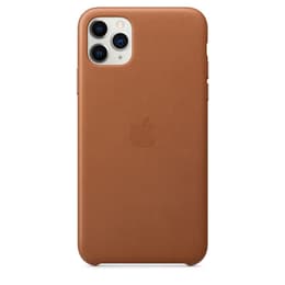 Capa em pele Apple - iPhone 11 Pro Max - Couro Castanho