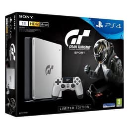 PlayStation 4 Slim 1000GB - Branco - Edição limitada Gran Turismo Sport