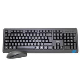 Trust Teclado QWERTZ Alemão Sem fios Primo Kit Mouse