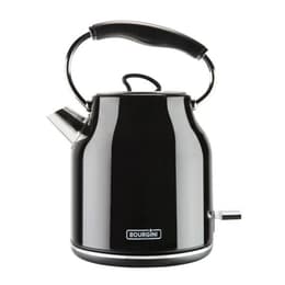 Bourgini Retro Waterkoker Deluxe Preto 1,7000L - Chaleira Elétrica