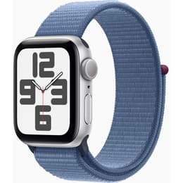 Apple Watch (Series SE) 2022 GPS 40 - Alumínio Prateado - Loop desportiva Azul