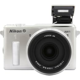 1 AW1 - Prateado + Nikon Nikon AW 11-27.5mm f/3,5-5,6 f/3.5-5.6