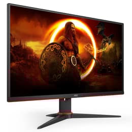 23,8-inch Aoc 24G2SAE 1920 x 1080 LED Monitor Preto