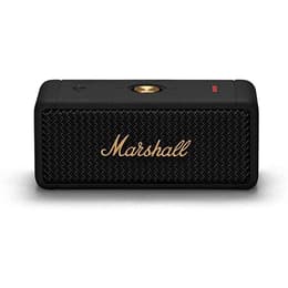 Marshall Emberton BT Black & Brass Bluetooth Speakers - Preto