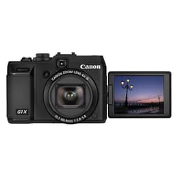Híbrido - Canon PowerShot G1X Preto + Lente Canon Zoom 3X 24-72mm f/2.8-5.6