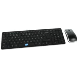 Dell Teclado QWERTY Inglês (Reino Unido) Sem fios KM714 Wireless With USB Dongle, 1000 DPI