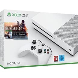 Xbox One S 500GB - Branco + Battlefield 1
