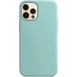 Capa iPhone 12 Pro Max - Silicone - Azul