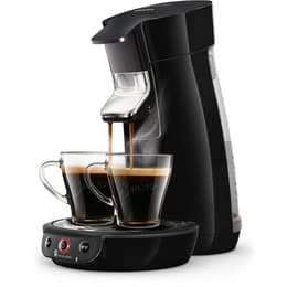 Cafeteira de Expresso de Cápsula Compatível com Senseo Philips HD6563/66 L - Preto