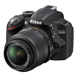 Reflexo - Nikon D3200 - Preto + Nikon AF-S DX Nikkor 55-300mm f/4.5-5.6 G ED VR