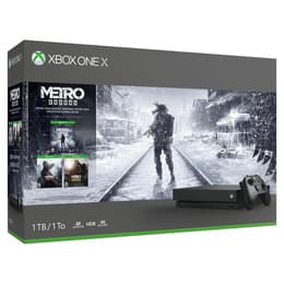 Xbox One X 1000GB - Preto + Metro Exodus + Metro Last Light Redux + Metro 2033 Redux