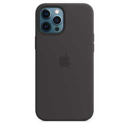 Capa de silicone Apple - iPhone 12 Pro Max - Magsafe - Silicone Preto