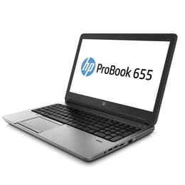 HP ProBook 655 G1 15-inch (2012) - A10-4600M - 8GB - SSD 512 GB QWERTY - Inglês