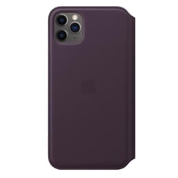 Capa Folio Apple - iPhone 11 Pro Max - Couro Beringela