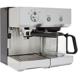 Máquina de café Expresso combinado Compatível com Nespresso Krups XP2240 1,1000L - Cinzento/Preto
