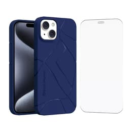 Back Market Capa iPhone 13 e película de proteção - GRS 4.0 Plástico reciclado - Azul