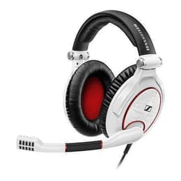 G4me Zero jogos Auscultador- com microfone - Branco