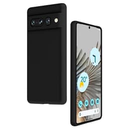 Capa Google Pixel 7 Pro e 2 películas de proteção - Silicone - Preto