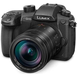 Reflex Panasonic LUMIX DC-GH5 - Preto + Lente Lumix Leica DG Vario-Elmarit 12-60mm f/2.8-4.0