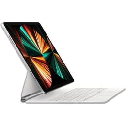 iPad Magic Keyboard 12.9" (2020) Sem fios - Branco - AZERTY - Francês