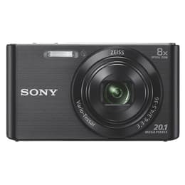 Compacto Cyber-shot DSC-W830 - Preto + Sony Zeiss Vario-Tessar 4.5-36mm f/3.3-6.3 f/3.3-6.3