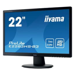 22-inch Iiyama E2283HS 1920 x 1080 LED Monitor Preto