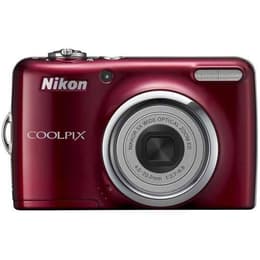 Compacto Coolpix L23 - Vermelho + Nikon Nikkor 5x Wide Optical Zoom ED 28-140mm f/2.7-6.8 f/2.7-6.8