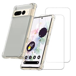 Capa Google Pixel 7 Pro e 2 películas de proteção - TPU - Transparente