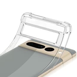 Capa Google Pixel 7 Pro e 2 películas de proteção - TPU - Transparente