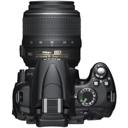 Reflexo D5000 - Preto + Nikon AF-S DX Nikkor 18-55mm f/3.5-5.6G VR f/3.5-5.6
