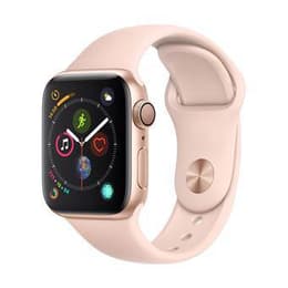 Apple Watch (Series 4) 2018 40 - Alumínio Dourado - Circuito desportivo Rosa