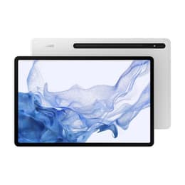 Galaxy Tab S8 256GB - Prateado - WiFi + 5G