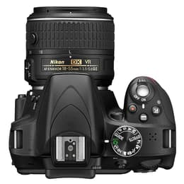 Nikon D3300 Reflex 24.2 - Preto
