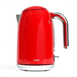 Livoo DOD180R Vermelho 1,7000L - Chaleira Elétrica