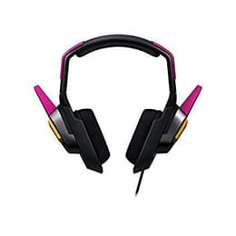 D.Va MEKA jogos Auscultador- com fios (sector) com microfone - Preto
