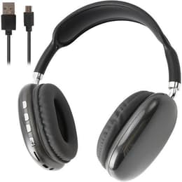 CH904296214 jogos Auscultador- com microfone - Preto
