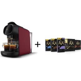 Expresso de cápsulas Compatível com Nespresso Philips L'OR Barista Sublime LM9012/55 0,8000L - Preto/Vermelho