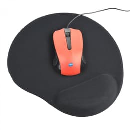 Simpletek Mouse pad with soft wrist support - Black - Ergonomic, Soft touch, Comfortable Rato