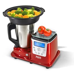 Robot De Cozinha Multifunções Pem BLP-150 1.5L - Vermelho
