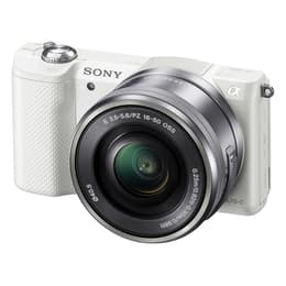 Alpha A5000 - Branco + Sony Sony E PZ 16-50mm f/3.5-5.6 OSS f/3.5-5.6